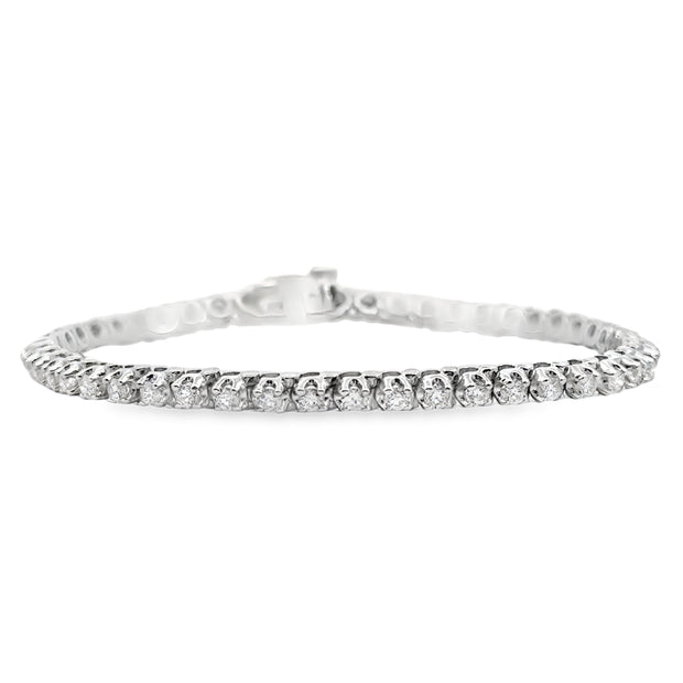 White Gold 2.00 Cttw. Diamond Tennis Bracelet
