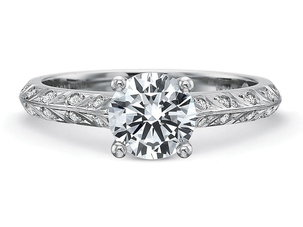 Precision Set Engagement Ring