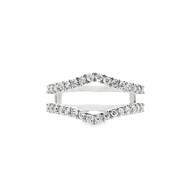 White Gold Diamond Ring Enhancer