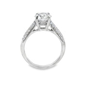 Lab Grown Platinum Diamond Engagement Ring