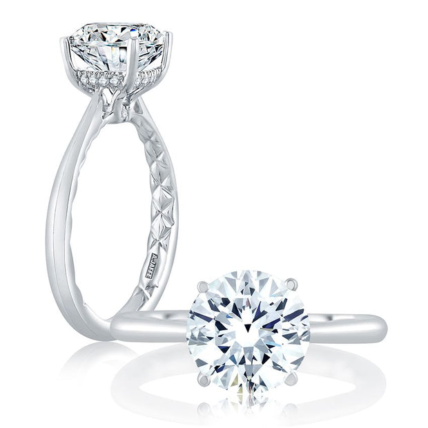 A. JAFFE Solitaire Engagement Ring