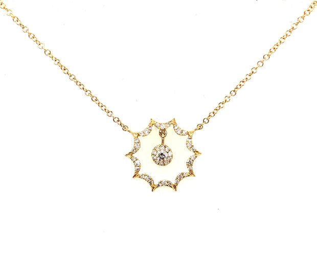 Yellow Gold Diamond Fashion Necklace