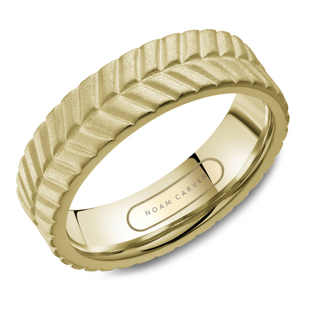 Noam Carver Men's "Bridal" Wedding Band