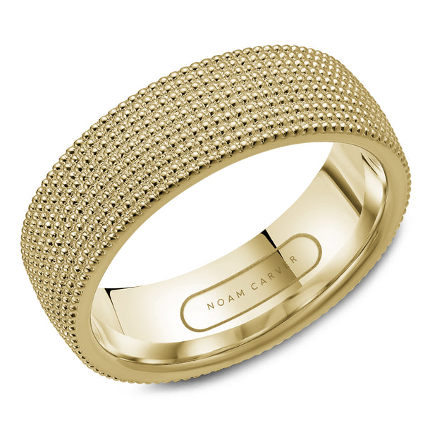 Noam Carver Men's "Bridal" Wedding Band