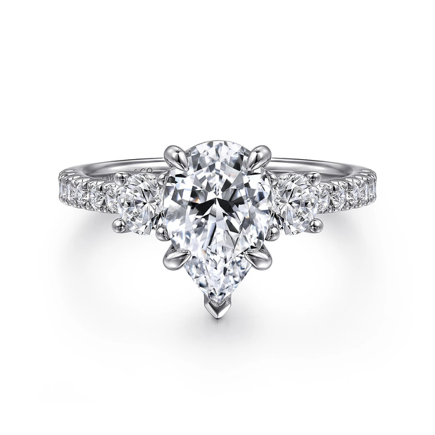 GABRIEL & CO "Classic" Engagement Ring