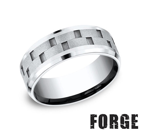 Benchmark Cobalt Men's Wedding Band