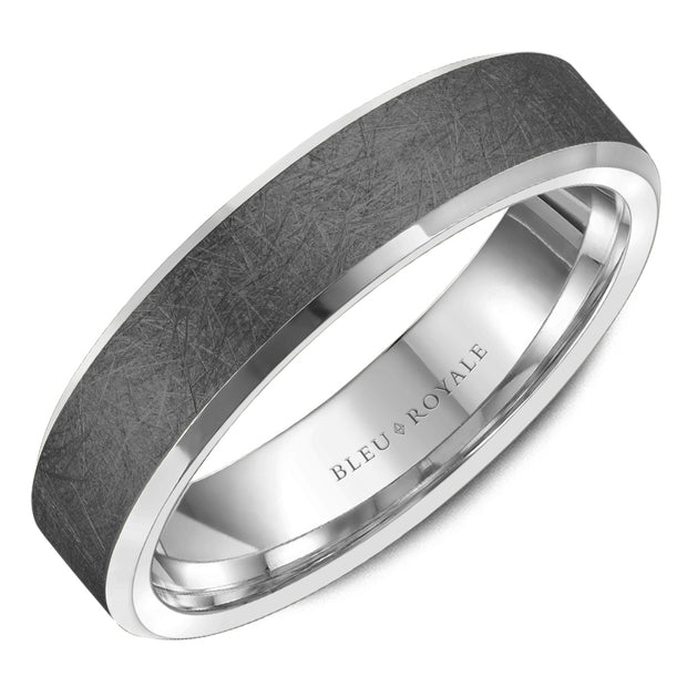 Bleu Royale "Tantalum" Men's Weddng Band