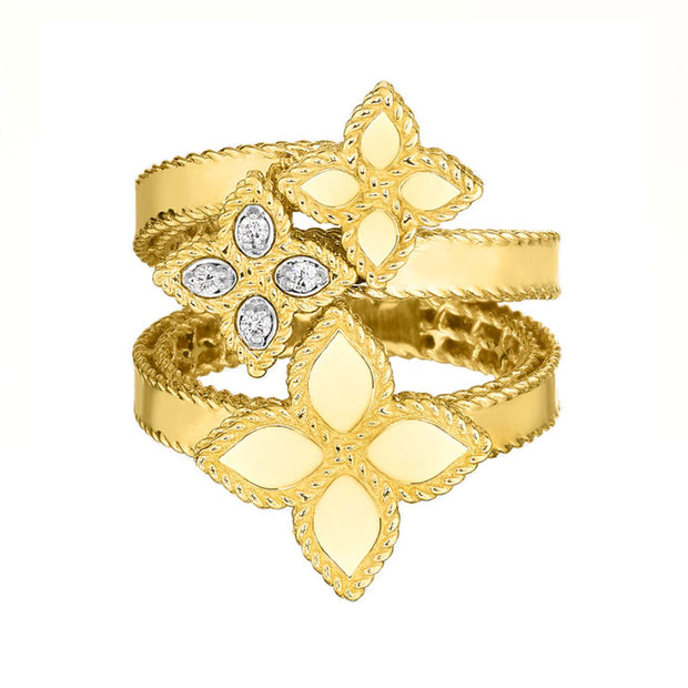 Roberto Coin "Princess Flower" Fashion Ring