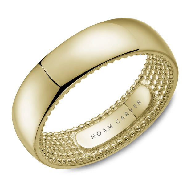 Noam Carver Men's "Bridal" Wedding Band