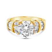 Yellow Gold Diamond Engagement Ring