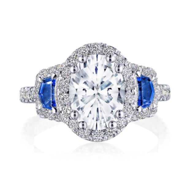 Tacori "Petite Crescent RoyalT" Engagement Ring