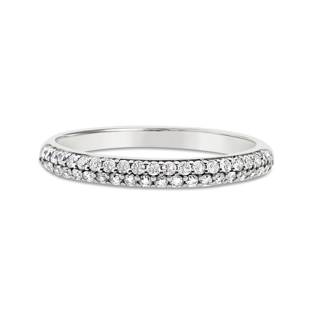 White Gold Diamond Wedding Band