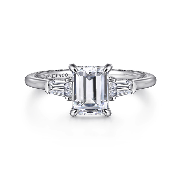 GABRIEL & CO "Classic" Engagement Ring