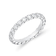 Memoire "Petite Prong" Diamond Eternity Band