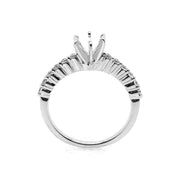 White Gold Diamond Engagement Ring