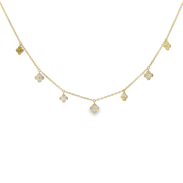 Yellow Gold Diamond Fashion Necklace