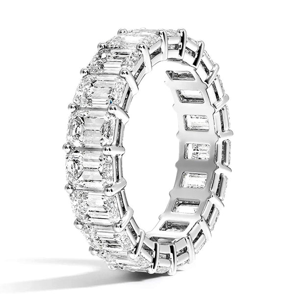 Lab Grown Platinum Diamond Eternity Band