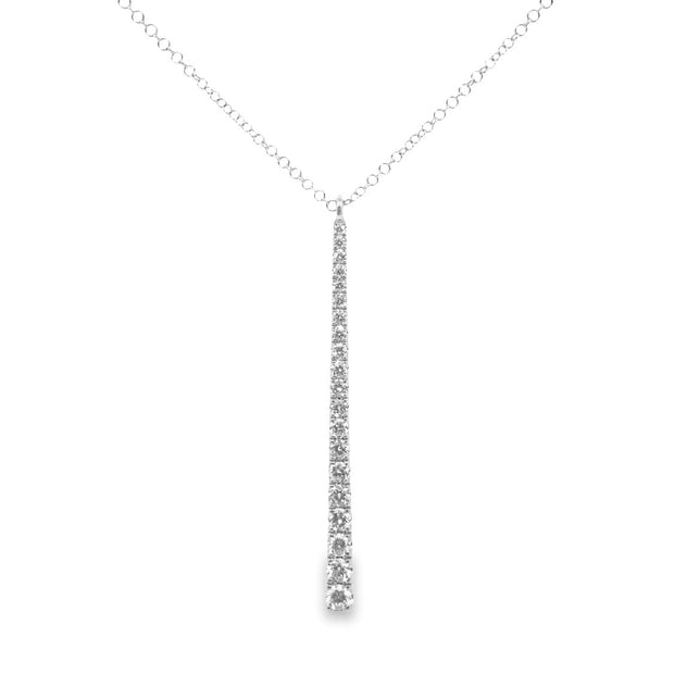 White Gold Diamond Fashion Pendant