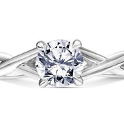 Scott Kay "Namaste" Solitaire Engagement Ring