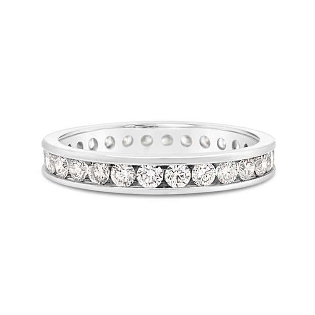 White Gold Diamond Eternity Band