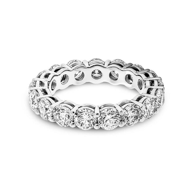 Lab Grown Platinum Diamond Eternity Band