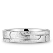 Noam Carver Men's "Bridal" Wedding Band