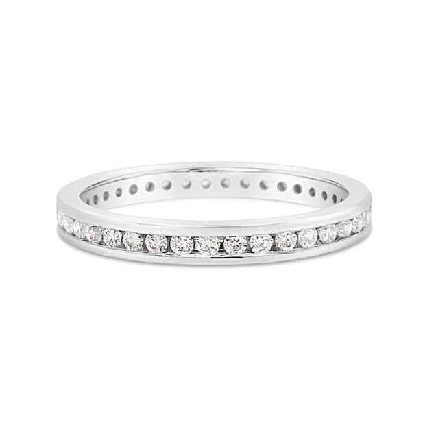 White Gold Diamond Eternity Band