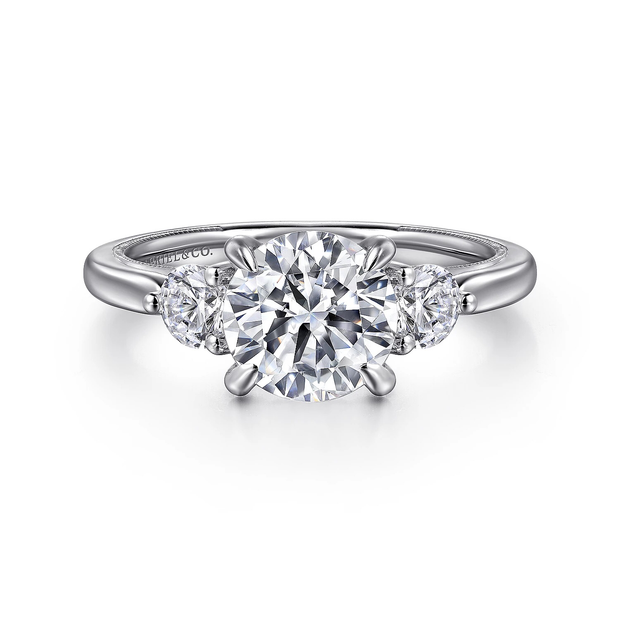 GABRIEL & CO "Classic" Engagement Ring