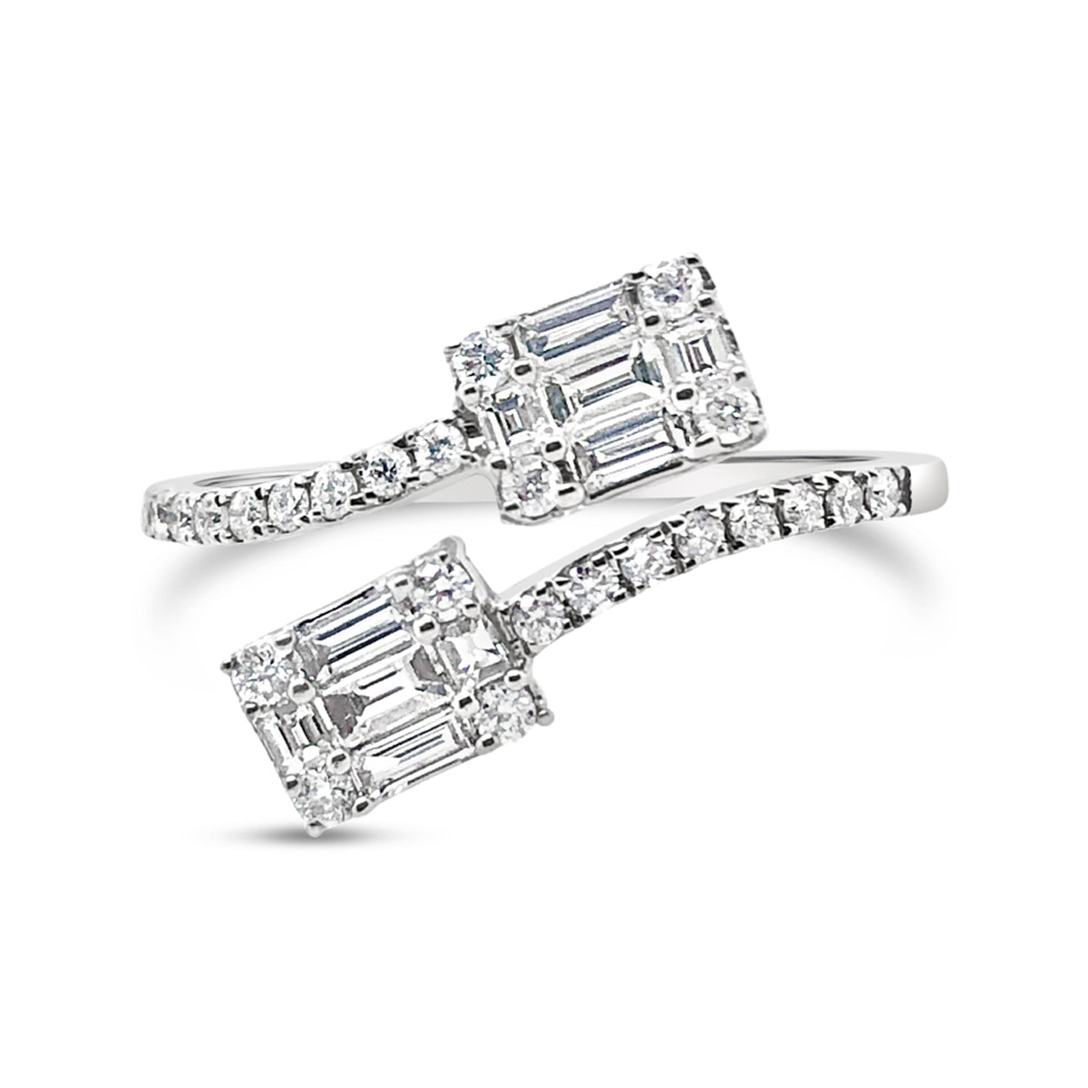 White Gold Diamond Fashion Ring