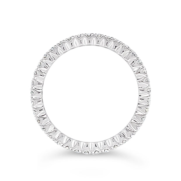White Gold Diamond Eternity Band