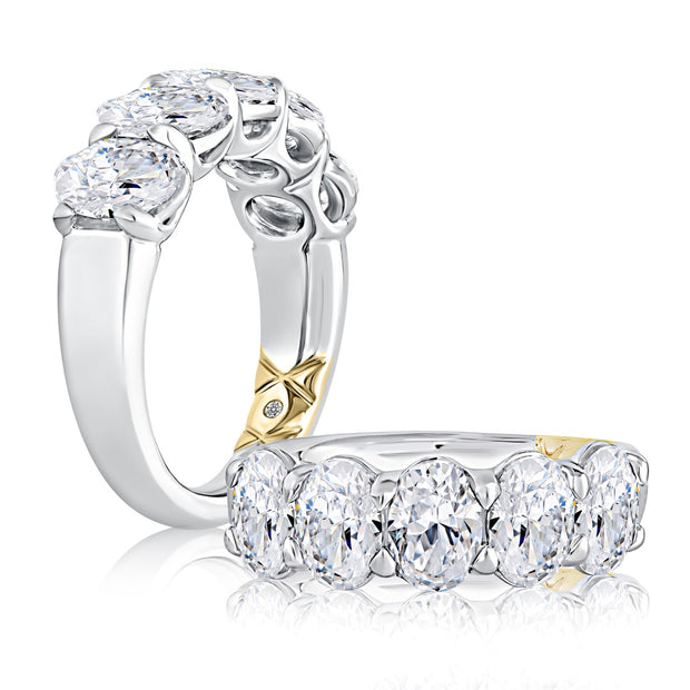 A. Jaffe Classics Diamond Engagement Ring Setting in White Gold – Bremer  Jewelry