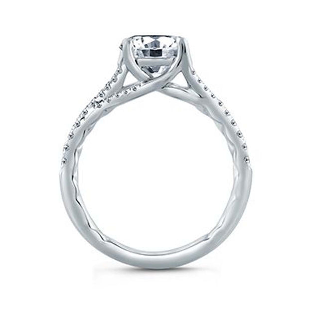 A. JAFFE Diamond Engagement Ring