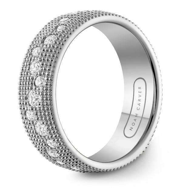 Noam Carver Men's "Bridal" Wedding Band