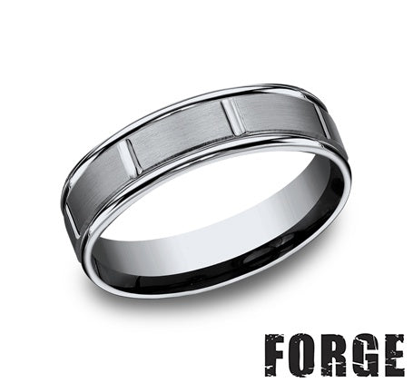 Benchmark Titanium Men's Wedding Band