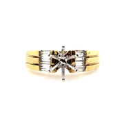 Yellow Gold Diamond Engagement Ring