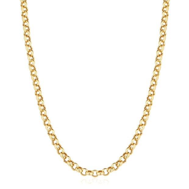 Yellow Gold Rolo Chain