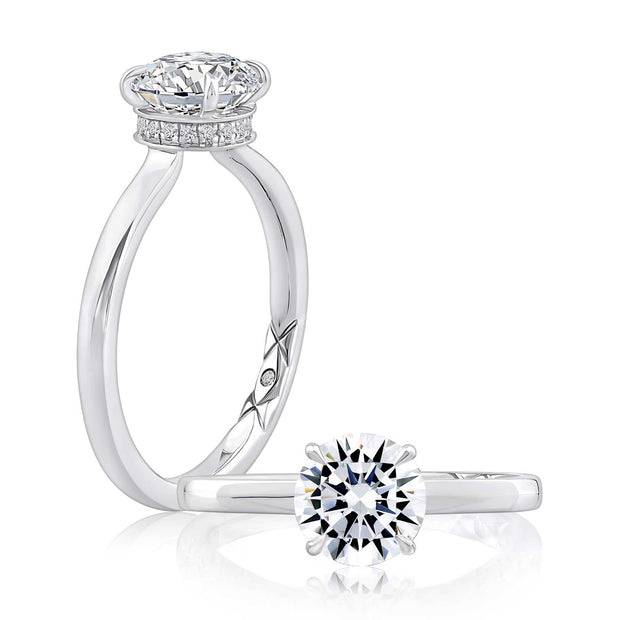 A. JAFFE Solitaire Engagement Ring