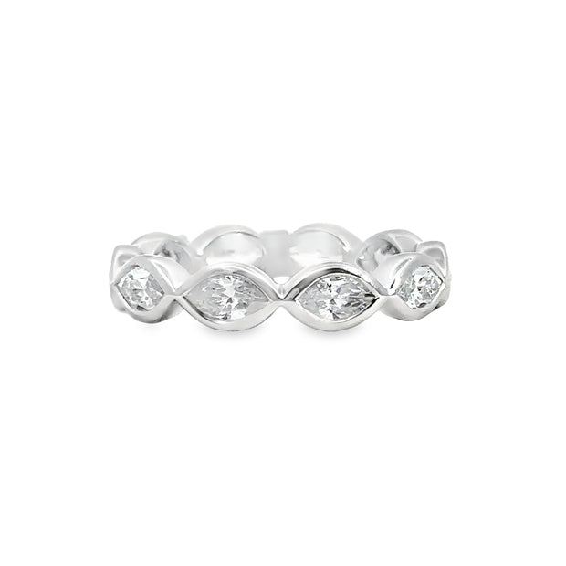 A. JAFFE Diamond Eternity Band