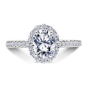 Scott Kay "Namaste" Halo Engagement Ring