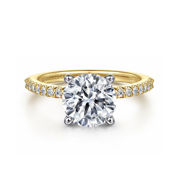 GABRIEL & CO "Classic" Engagement Ring