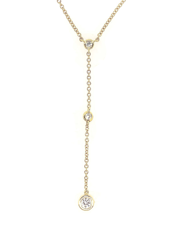 Forevermark 0.37 Cttw. Yellow Gold Diamond Necklace