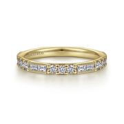 GABRIEL & CO "Stackable" Wedding Band