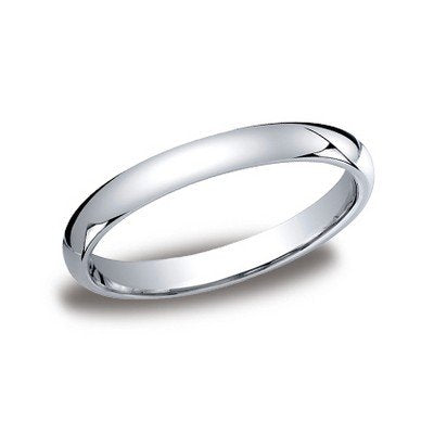 Benchmark White Gold Wedding Band