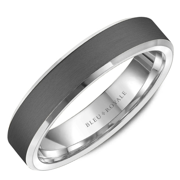 Bleu Royale "Tantalum" Men's Wedding Band