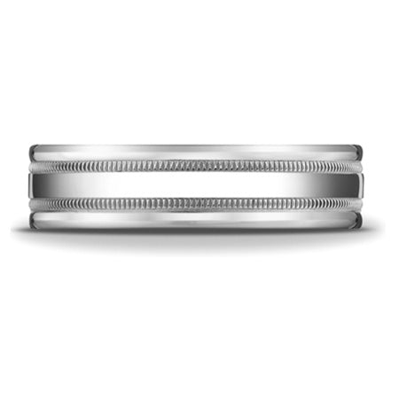 Benchmark Palladium Men's Wedding Band