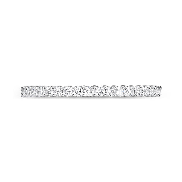 Memoire "Petite Prong" Diamond Eternity Band