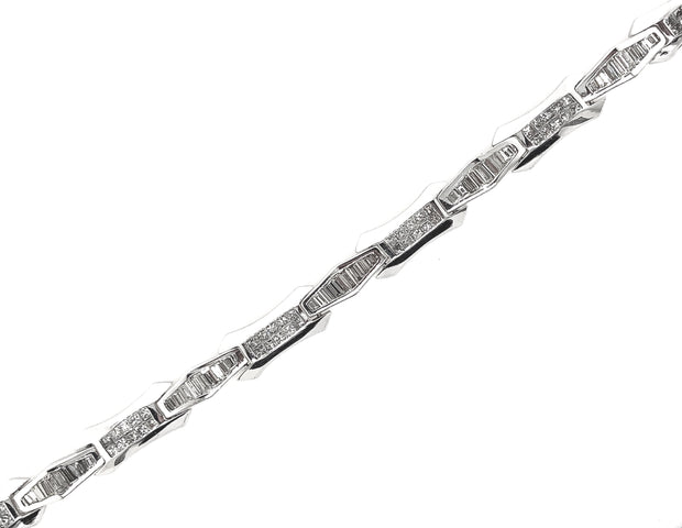 White Gold Diamond Fashion Bracelet