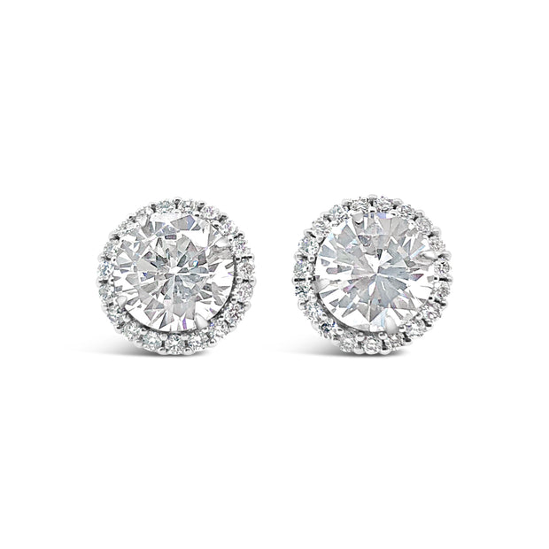 White Gold Diamond Earring Jackets