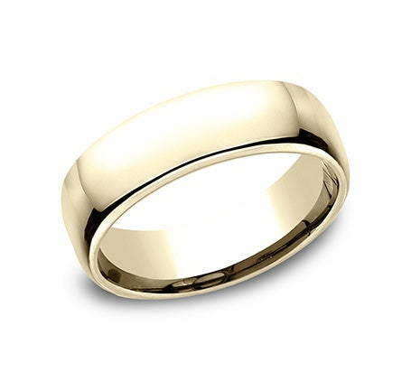 Benchmark Yellow Gold Wedding Band