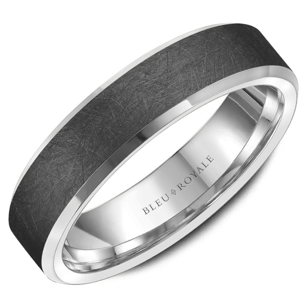 Bleu Royale "Tantalum" Men's Wedding Band